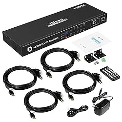 TESmart 8 Port HDMI KVM Switch 4K @ 30Hz with