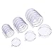Outus DIY Clear Plastic Bath Bomb Mold Party Ball Ornament, 3 Size, 15 Set