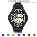 PALADA Boys Kids Sports Digital Watches Waterproof Multifunction Electronic Movement with 7 Colors LED Backlight