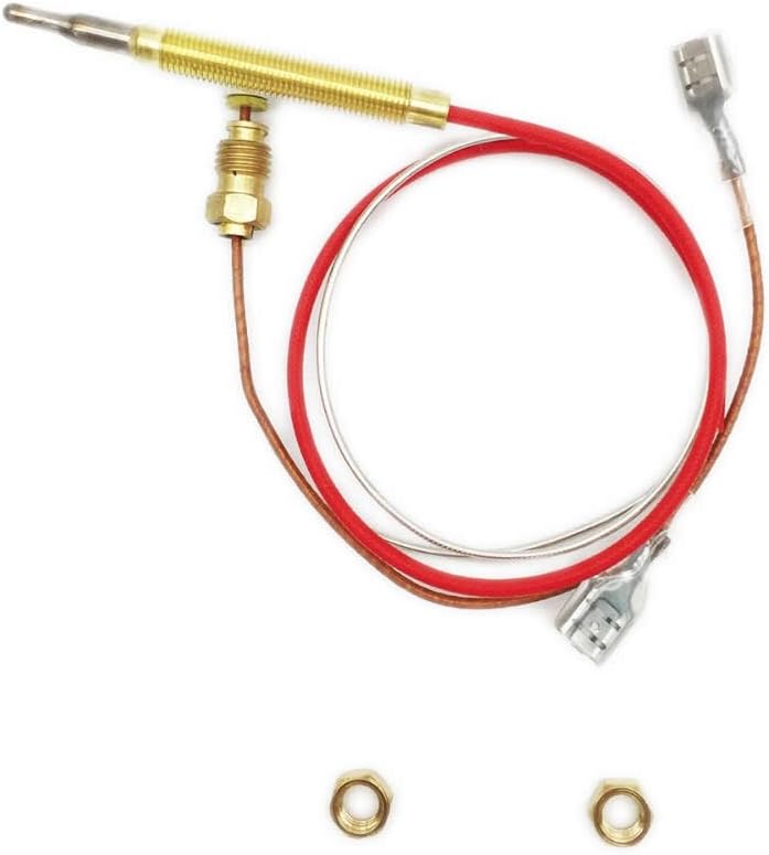 METER STAR Outdoor Gas Patio Heater M6x0.75 Head Thread With M8x1 End Connection Nuts Thermocouple Length 0.41 Meters - Best Sell - Image 5