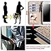 iPhone 7 Plus Case, iPhone 7 Plus Wallet Case, WWW [ Mirror Series] RFID-Resisting PU Leather Case Kickstand Flip Case with Card Slots and Mirror for Apple iPhone 7 Plus Gold