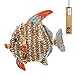 Hyaline&Dora Tropical Fish Trinket Box Hinged Small Jewelry Ring Holder Bejeweled Figurine Collectible Decoration Gift