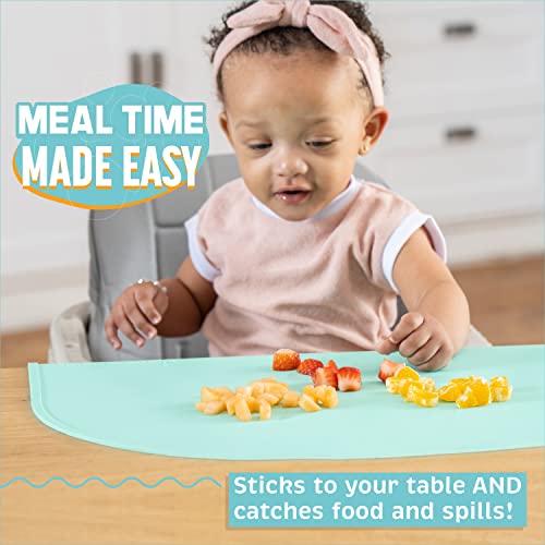 UpwardBaby Silicone Placemats for Toddlers Suction Baby Placemat for