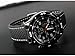 Fanmis GT Racer Sport Watch Military Pilot Aviator Army Style Black Silicone White Men's Watches