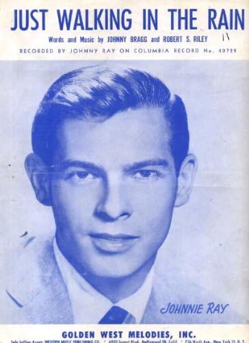 Amazon Com Just Walking In The Rain Vintage 1953 Sheet Music