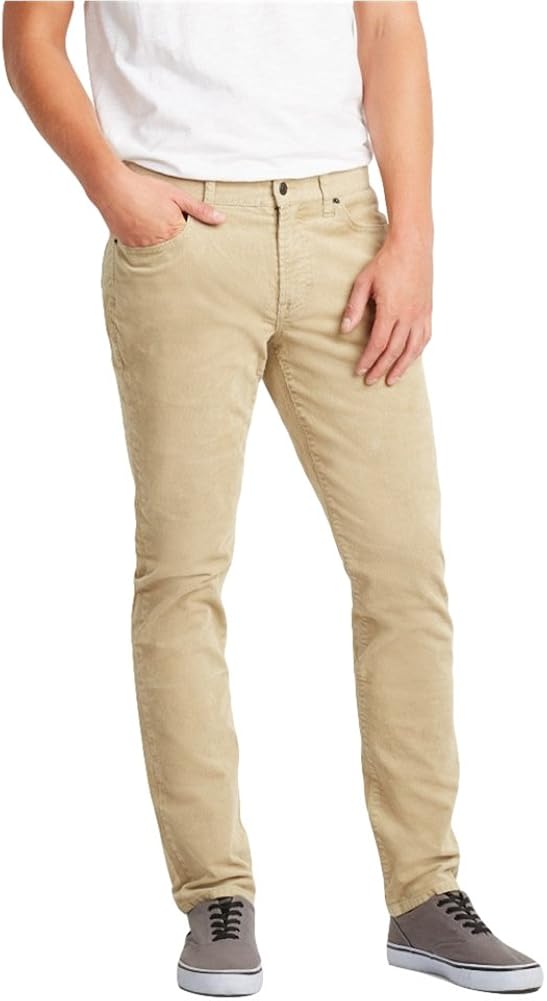 mens black skinny corduroy pants