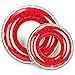 Gymforward Children Kids Watermelon Swim Ring Inflatable Pool Loungers Float Toys 20inch