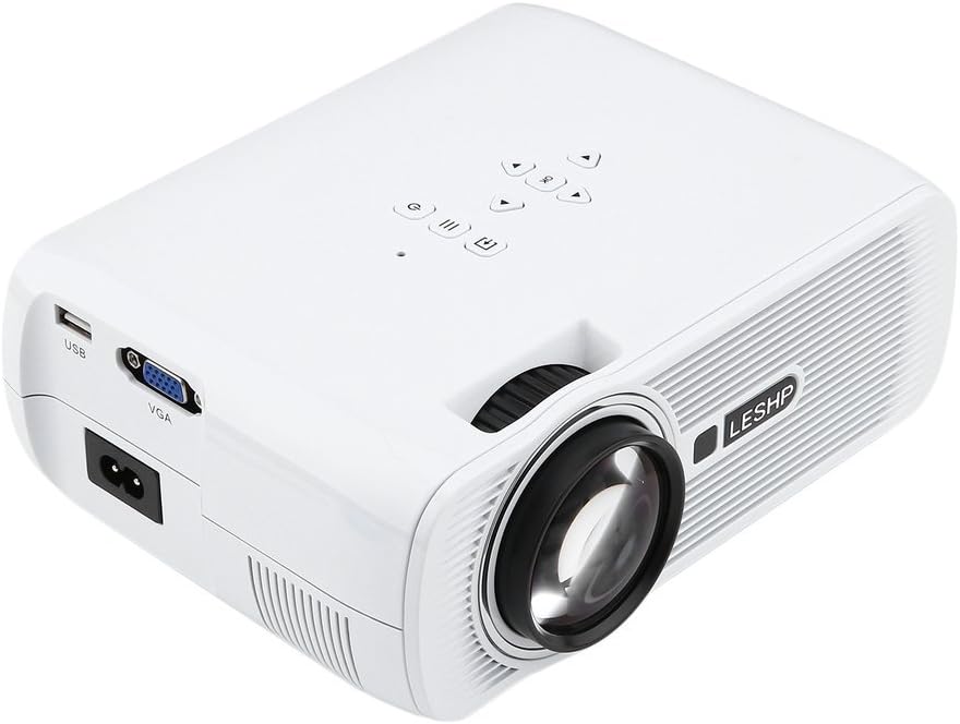 Mini proyector, leshp Actualiza lisiert LED - Proyector, 1300 ...