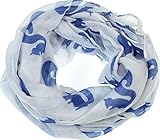 Hand By Hand Aprileo Squirrel Infinity Scarf Animal Celebrity Fashion Loop Loose [White.](One Size)