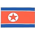 AZ FLAG - North Korea Flag - 3x5 Ft - 100D Polyester North Korean Banner with Two Metal Grommets - Fade Resistant - Vivid Colors - 3' x 5' Feet - 150x90 Cm