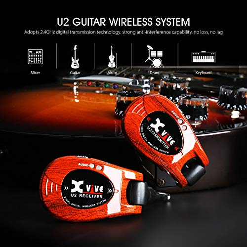 Xvive U2 Guitar Wireless System Guitar Wireless Transmitter and