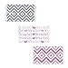 Pink Elephant Girl Baby Shower Mini Candy Bar Wrappers - 45 Stickers