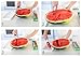 Houri Premium Stainless Steel Watermelon Slicer & Corer – Best Watermelon Cutter – Juicy Slices of Melon – Round Edges - Dishwasher Safe - Bonus Melon Baller & Ebook –