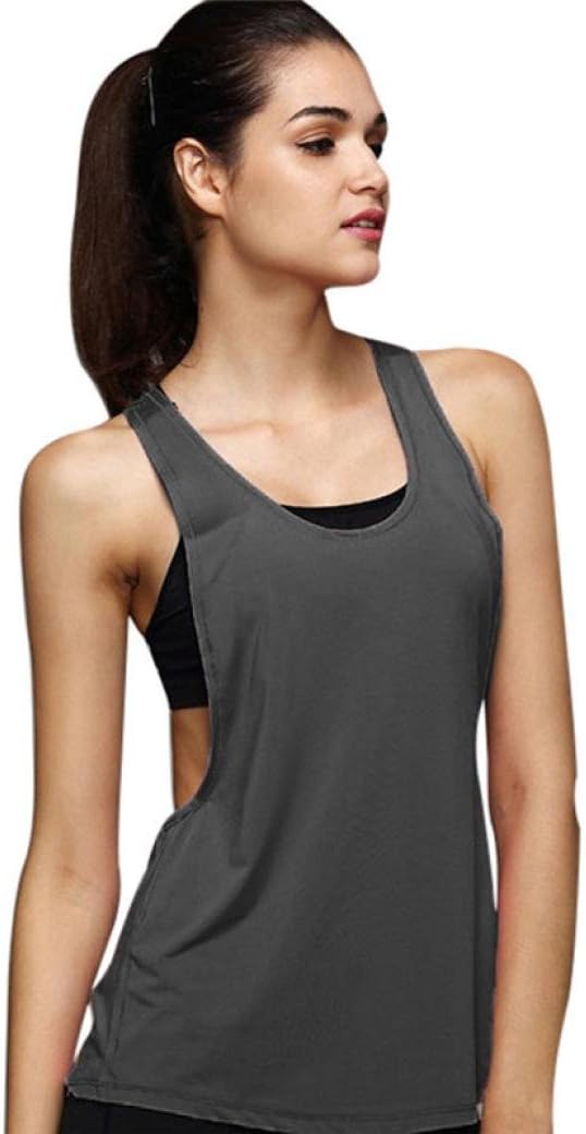 Tank Tops Women, TUDUZ Women Girls Summer Sexy Loose Gym Sport Training Run Long Vest Tops Blouse