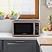 Farberware Classic FMO11AHTBKD 1.1 Cu. Ft. 1000-Watt Microwave Oven with LED Lighting, Copper