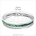 Kate Lynn Rhinestones Bracelets for Women Jewelry Cubic Zirconia Tennis Bracelets Crystals Bangle Bracelet for Girls Birthday Gifts for Her Sister