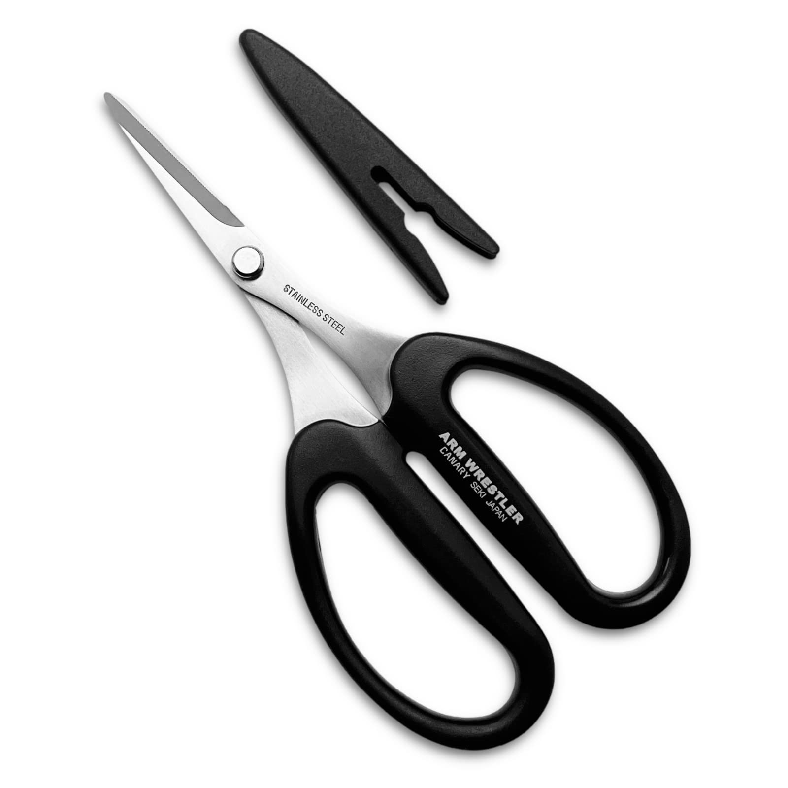 CANARY Kevlar Scissors Fiber Optic Cutter 6.5" Serrated Blade, Japanese Stainless Steel, Made in JAPAN