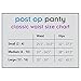 Post Op Panty Classic Waist Compression + Silicone Scar Care (M, Nude)