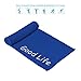 Cool Towel - Cooling Sport Yoga Towel, Cooling Neck Wrap, Cooling Headband Towel for Camping Backpacking Cycling Climbing Running & All Other Sports and Outdoor Activities Navy Blue 16x40 Inch