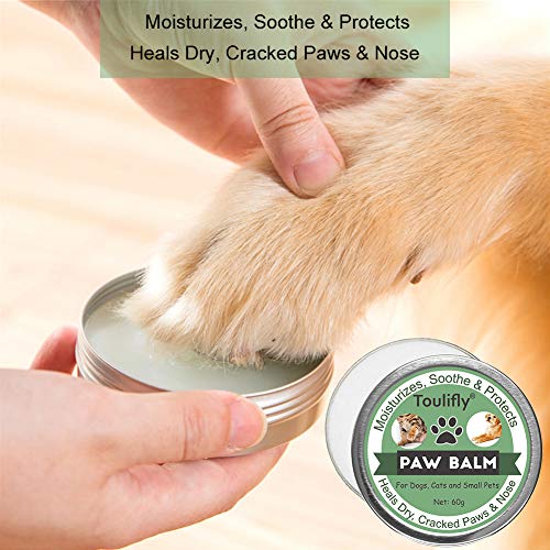 Paw Balm for Dogs, Paw Soother, Paw and Nose Balm Wax for Dogs and Cats
