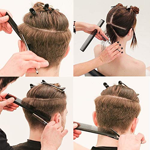 image for YMHPRIDE 3 Pcs Hair Comb Set for Hair Styling, Includes Pocket Hair Co