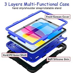 BMOUO iPad 10th Generation Case - iPad 10.9 2022