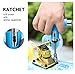 M Merkapa Ratchet Skateboard T Tools All in One Tool with T-Type Allen Key L-Type Phillips Head Wrench Screwdriver (Blue)