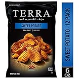 TERRA Crinkle Cut Sweet Potato, Sea Salt, 6 Ounce (Pack of 12)