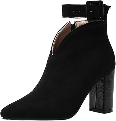 short black heels closed toe