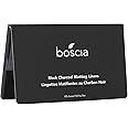 boscia Black Charcoal Blotting Linens - Vegan, Cruelty-Free, Natural Skin Care - Oil Blotting Sheets for Face - For Combination to Oily Skin Types - Travel Size - 100 Sheets