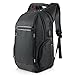 ibagbar Water Resistant Polyester Laptop Backpack with USB Charging Port Business School Bookbag Travel Bags Fits up to 15.6-Inch Laptop and Notebook