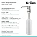 KRAUS Kitchen Soap and Lotion Dispenser in Spot Free Stainless Steel, KSD-31SFS