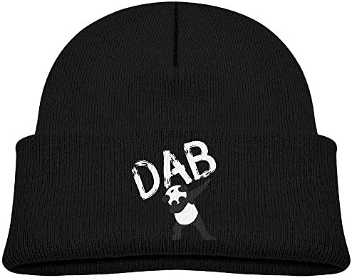 DAB PANDA Dab Unisex Kids Beanie Caps Black