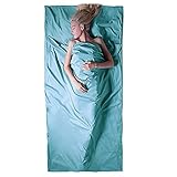 PeakAttacke Adult Travel Ultra Light Portable Envelope Sleeping Bag Accessory Comfortable Traveling Liner for Hotel,Camping(Blue)