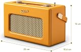 Roberts Revival iStream 3L FM DAB DAB+ Internet Radio Bluetooth Sunburst Yellow view 2