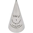 PME Seamless Stainless Steel Supatube Decorating Tip, Writer #1, Standard, Silver