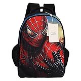 Seamand® Newest Spiderman Style Backpack Large Capacity School Bag Travel Bag