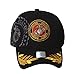 Military - US Marine Corps Emblem Shadow Hat - Black