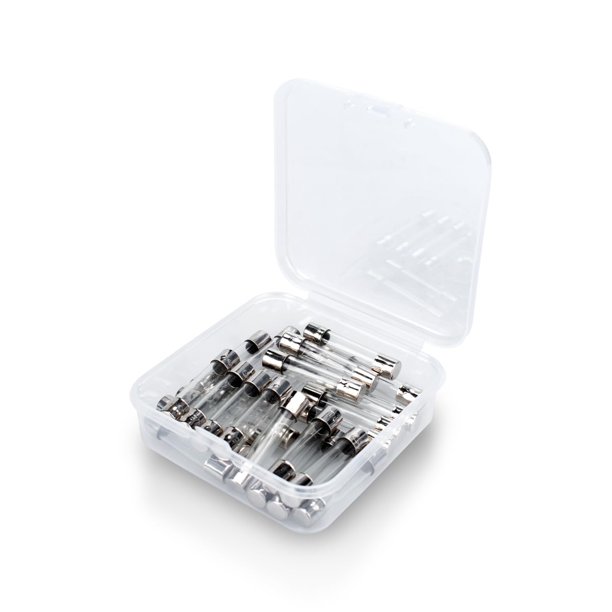 Innfeeltech 25pcs Slow Blow Glass Fuses 6 * 30mm 250V 1.25A Slow Tube Ceramic Fuse