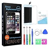 LYESS LCD Touch Screen Digitizer Replacement for iPhone 6S 4.7 Inch - White with 3D Touch Frame Assembly, Repair Tools Kit and Instructions
