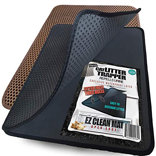iPrimio Small Cat Litter Trapper Litter Mat, EZ Clean Cat Mat, Litter