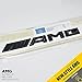 New Style Mercedes-Benz AMG Emblem 3D ABS Black Trunk Logo Badge Decoration Gift (Gloss Black)