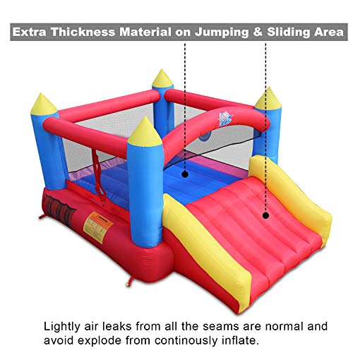 1 ACTION+AIR+Inflatable+Bouncer+Backyard