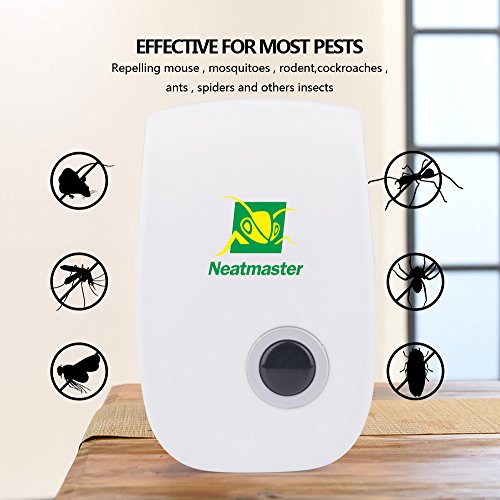 AUTHENTIC Neatmaster Ultrasonic Pest Repeller, Electronic Pest Control