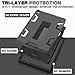 TOPSKY Compatible with Fire HD 10 Case, Shock-Absorption/High Impact Resistant Armor Defender Case for Amazon Fire HD 10 Tablet (Fire 10.1