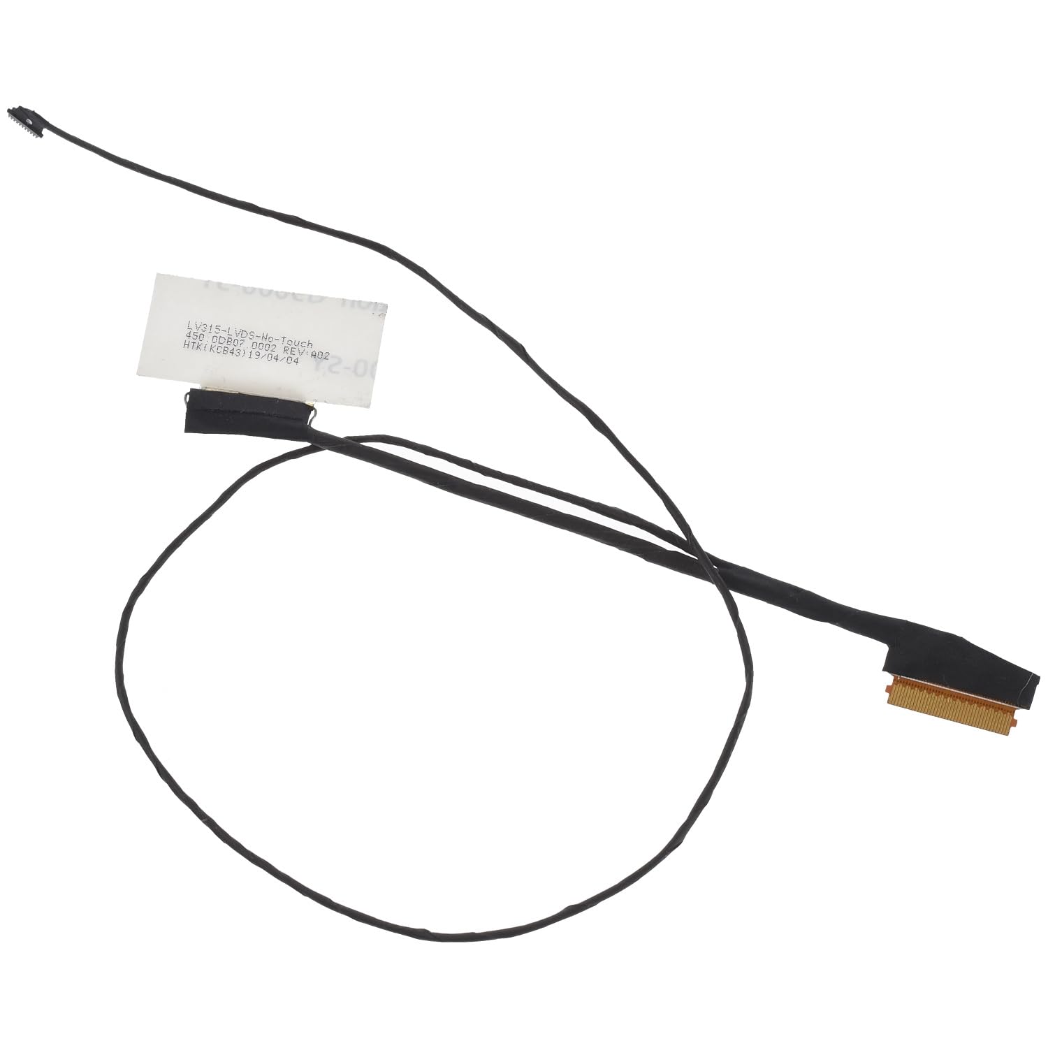 LPUK LCD Screen Cable Display Flex Ribbon compatible with Lenovo V130-15IKB 81HN, V130-15IGM 81HL, V330-15IKB 81AX, V330-15ISK 81AW p/n: 450.0DB07.0011, 5C10Q60138, 450.0DB07.0021