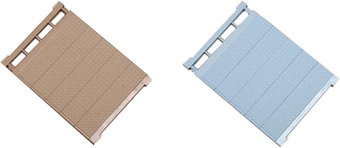 PETSOLA 2 Piezas Estantes Expandibles Ahorrador De Espacio Armario