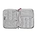 Travel Organizer, BUBM Universal Travel Gear Organizer/Electronics Accessories Bag/Cable Bag/USB Drive Shuttle Case-Rose Red