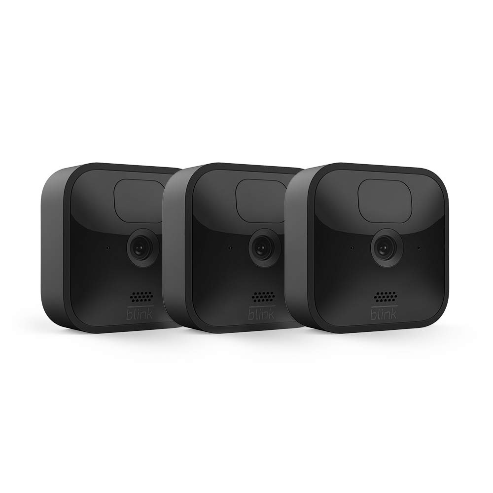 Blink Outdoor with two-year battery life, BLACK, 3-Camera System - Image 3