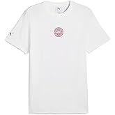 PUMA Mens F1 China Graphic Crew Neck Short Sleeve Casual Tops Casual - White
